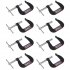 Sealey Junior C-Clamp Set 38mm x 38mm 8pc