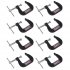 Sealey Junior C-Clamp Set 28mm x 28mm 8pc