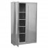 Sealey 4-Shelf Galvanized Steel Floor Cabinet - Extra-Wide