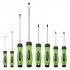 Sealey Screwdriver Set 8pc Hi-Vis Green