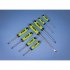 Sealey Screwdriver Set 8pc Hi-Vis Green