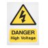 Sealey High Voltage Warning Sign 200 x 300mm