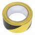 Sealey Hazard Warning Tape 50mm x 33m - Black/Yellow