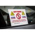 Sealey Hybrid/Electric Vehicle Warning Sign