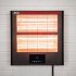 Sealey Wall Mounting Infrared Quartz Heater 2.8kW/230V