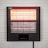 Sealey Wall Mounting Infrared Quartz Heater 2.8kW/230V