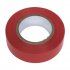 Sealey PVC Insulating Tape 19mm x 20m, Red - Pack of 10