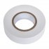 Sealey PVC Insulating Tape 19mm x 20m, White - Pack of 10