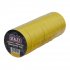 Sealey PVC Insulating Tape 19mm x 20m, Yellow - Pack of 10