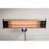 Sealey High Efficiency Carbon Fibre Wall Mounting Infrared Heater 1800W/230V