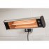 Sealey High Efficiency Carbon Fibre Wall Mounting Infrared Heater 1800W/230V