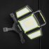 Sealey Rechargeable Flexible Floodlight 18W COB & 9W SMD LED