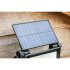 Sealey Extra-Slim Solar Floodlight with Wall Bracket 20W SMD LED