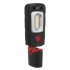 Sealey Rechargeable 360 Inspection Light 3W COB & 1W SMD LED - Black