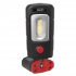 Sealey Rechargeable 360 Inspection Light 3W COB & 1W SMD LED - Black