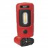 Sealey Rechargeable 360 Inspection Light 3W COB & 1W SMD LED - Red