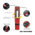 Sealey Rechargeable 360 Inspection Light 10W & 3W SMD LED - Red