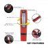 Sealey Rechargeable 360 Inspection Light 8W & 3W SMD LED - Red