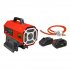 Sealey 230V Space Warmer Propane Heater 30,000-68,000Btu/hr (9-20kW) with 20V 4Ah Kit