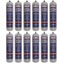 Sealey Disposable Carbon Dioxide/Argon Gas Cylinder 100g - Box of 12