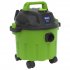 Sealey Vacuum Cleaner Wet & Dry 10L 1000W/230V - Green