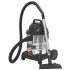 Sealey 20L Industrial Vacuum Cleaner Wet & Dry Stainless Drum 1250W/230V