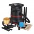 Sealey Vacuum Cleaner Industrial Wet/Dry 35L 1200W/230V Plastic Drum M Class Filtration Self-Clean Filter