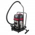 Sealey 60L Vacuum Cleaner Wet & Dry Stainless Steel Drum 2400W/230V