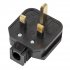 Sealey 13A Heavy-Duty Plug - Black