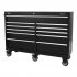 Sealey Premier Heavy-Duty Extra-Wide Rollcab 11 Drawer 1430mm - Black