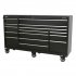 Sealey Premier Heavy-Duty Extra-Wide Rollcab 15 Drawer 1845mm - Black