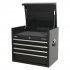 Sealey Topchest 4 Drawer 660mm Heavy-Duty Black