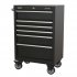 Sealey Premier Heavy-Duty Rollcab 6 Drawer 675mm - Black