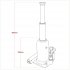 Sealey Viking Telescopic Bottle Jack 5 Tonne