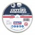 Sealey 115 x 1.2mm Cutting Disc 22mm Bore - Pack of 10