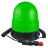 Durite - Beacon LED R10 12/24 volt Green Magnetic Base Fixing  - 4-445-60