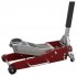 Sealey Premier Low Profile Aluminium Trolley Jack with Rocket Lift 2.5 Tonne