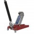 Sealey Aluminium/Steel Trolley Jack with Rocket Lift 1.5 Tonne