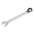 Sealey Premier Reversible Ratchet Combination Spanner 17mm