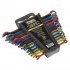 Sealey Combination Spanner Set 12pc Multi-Coloured Metric