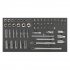 Sealey Tool Tray with Socket Set 62pc 3/8