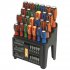 Sealey Siegen Hammer-Thru Screwdriver, Bit & Nut Driver Set 61pc