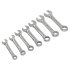 Sealey Siegen Imperial Stubby Combination Spanner Set 7pc