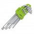 Sealey Siegen Imperial Long Ball-End Hex Key Set 9pc