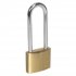 Sealey Brass Body Padlock with Brass Cylinder Long Shackle 40mm