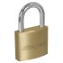 Sealey Siegen Brass Body Padlock with Brass Cylinder Keyed Alike - Pack of 4