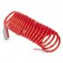 Sealey PE Coiled Air Hose with Couplings 5m x 5mm