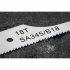 Sealey 74mm HSS Air Saw Blade 18tpi - Pack of 5