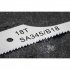 Sealey 74mm HSS Air Saw Blade 18tpi - Pack of 15