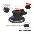 Sealey Premier Dust-Free Air Palm Orbital Sander 150mm